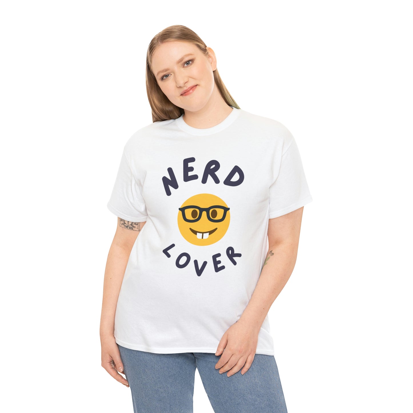 Nerd Lover Geek Love Book Worm T-Shirt | Unisex Tee Shirt