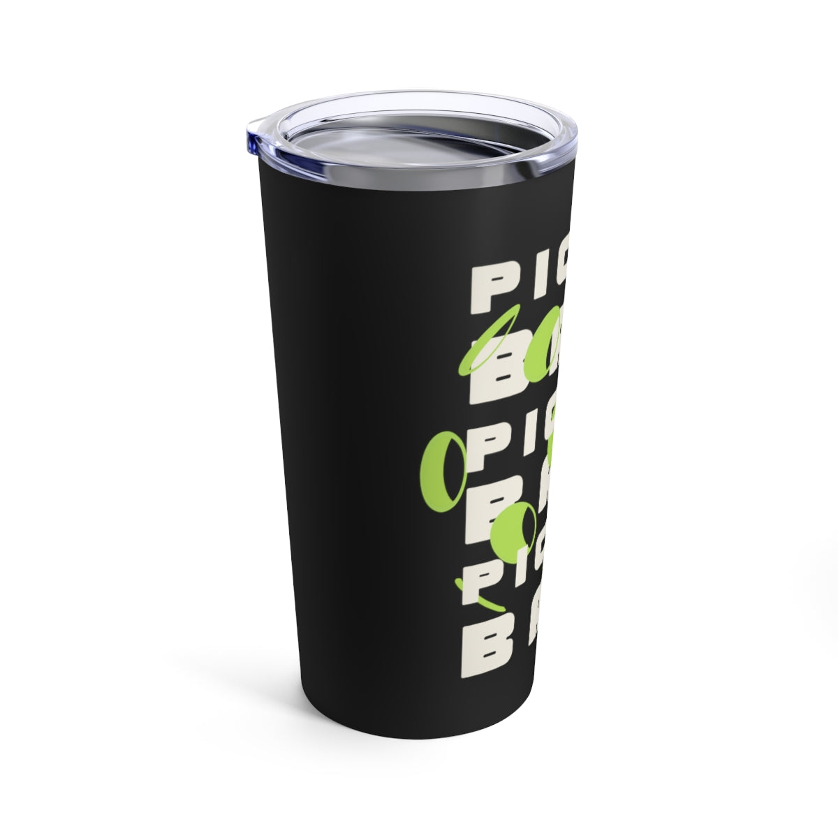 Pickleball Pickleball Green Ball Tumbler 20oz Beverage Container