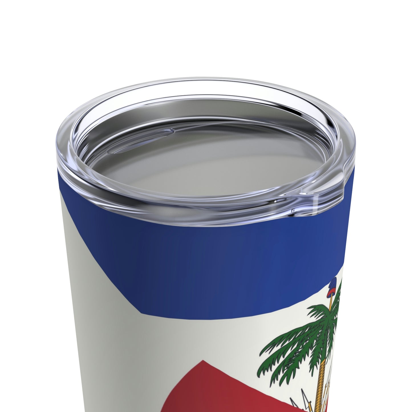 Haitian Japanese Flag | Half Haiti Japan Tumbler 20oz