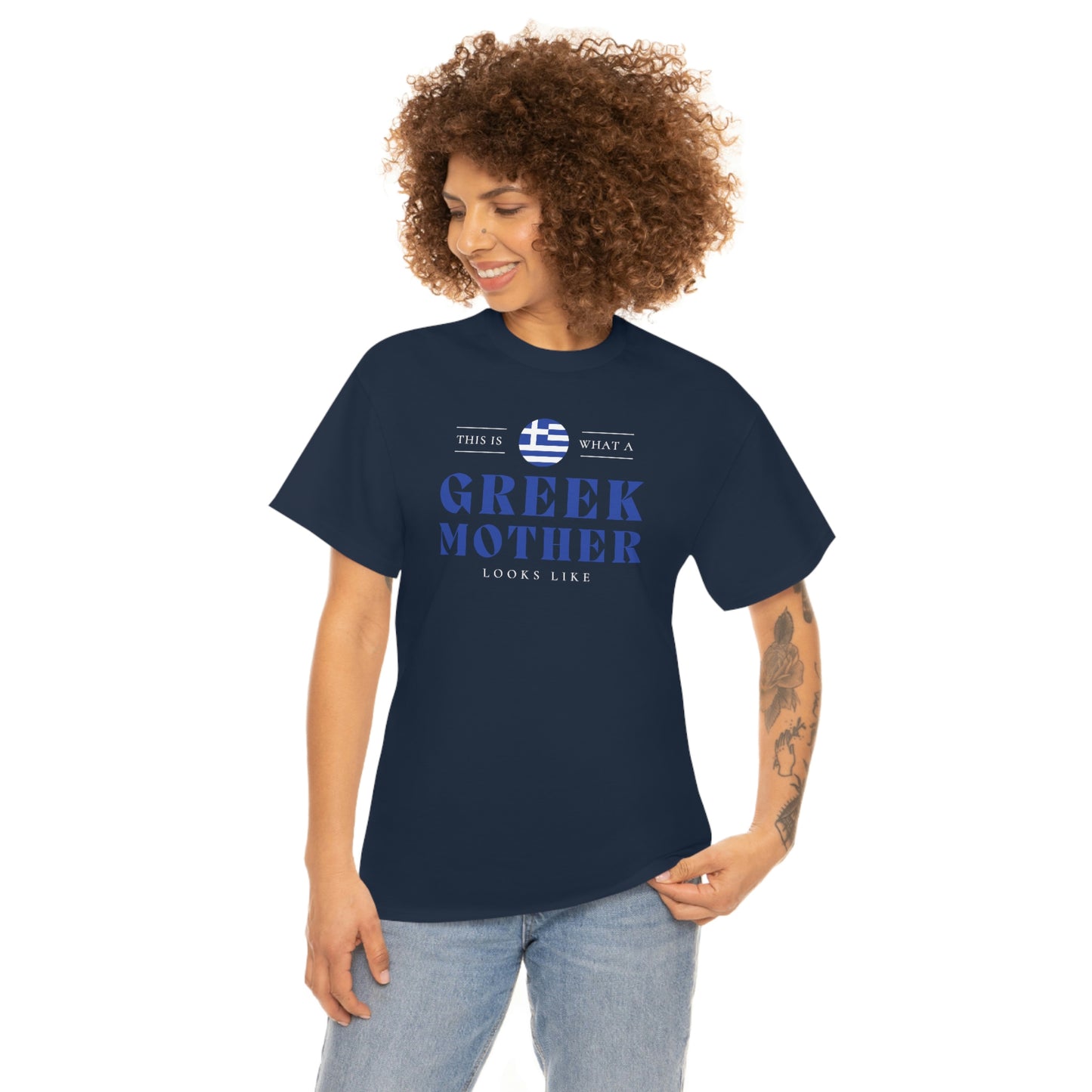 Greek Mother Looks Like Mothers Day Greece T-Shirt | Unisex Tee Shirt