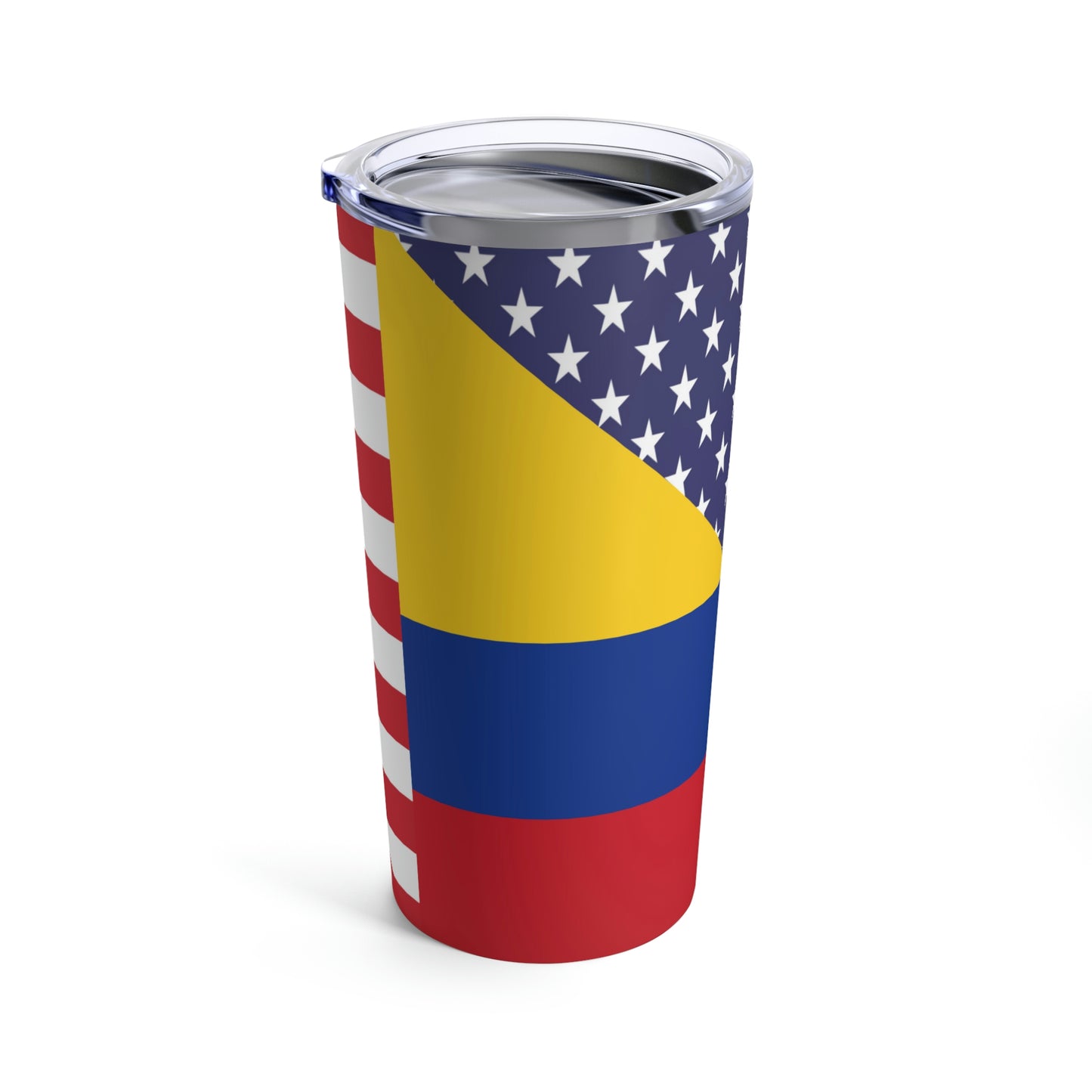 Colombian American Flag Colombia USA Tumbler 20oz