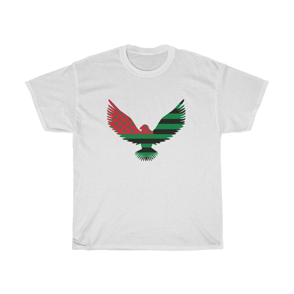 Pan African Flag US Eagle Tee