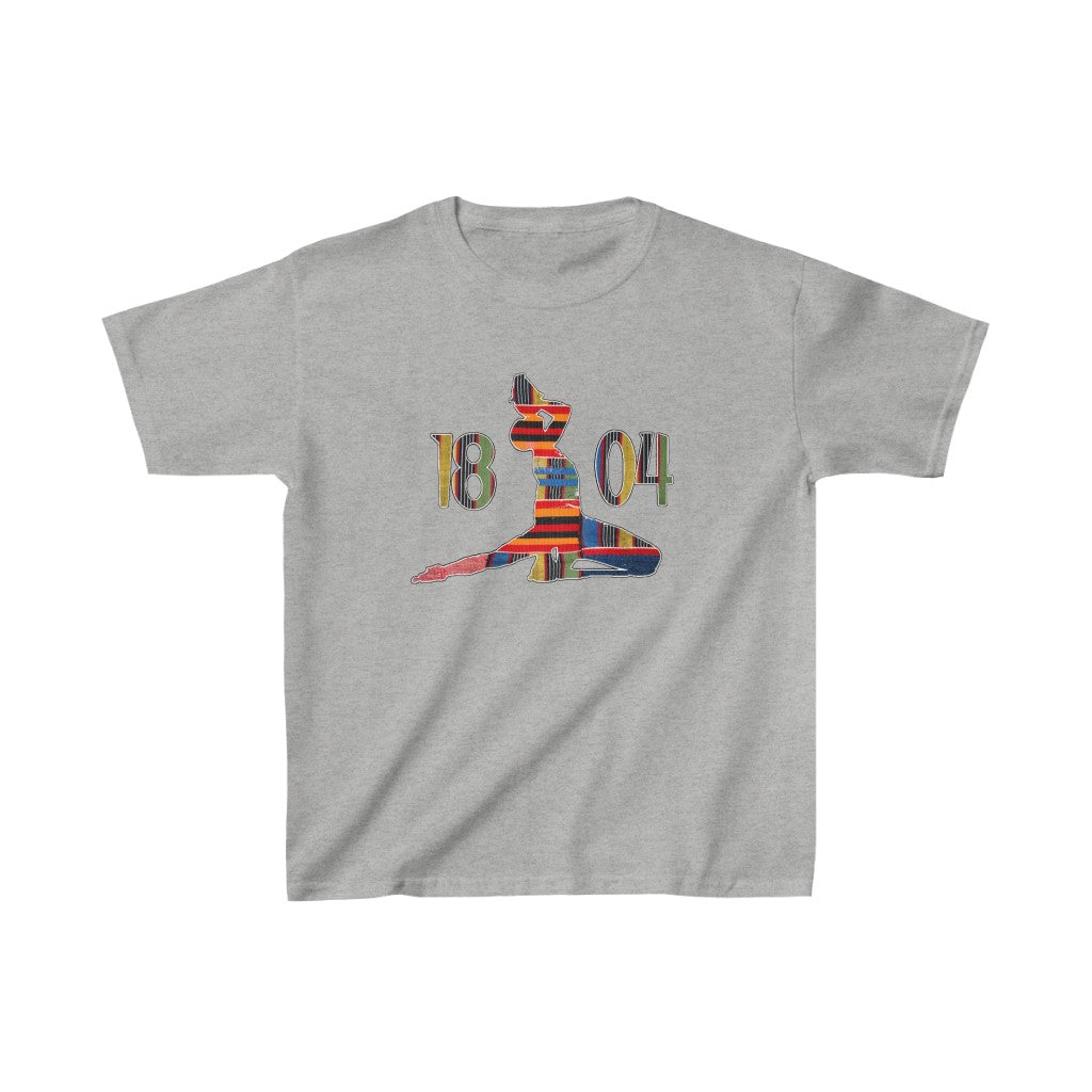 Kids Kente Neg Marron 1804 Haiti | Haitian Neg Mawon T-Shirt | Unisex Tee Shirt