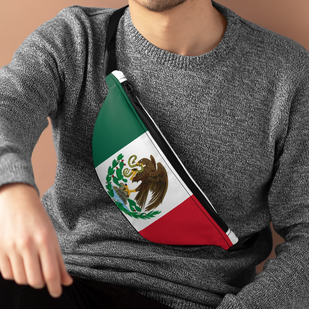 Mexican Flag Fanny Pack Belt Bag