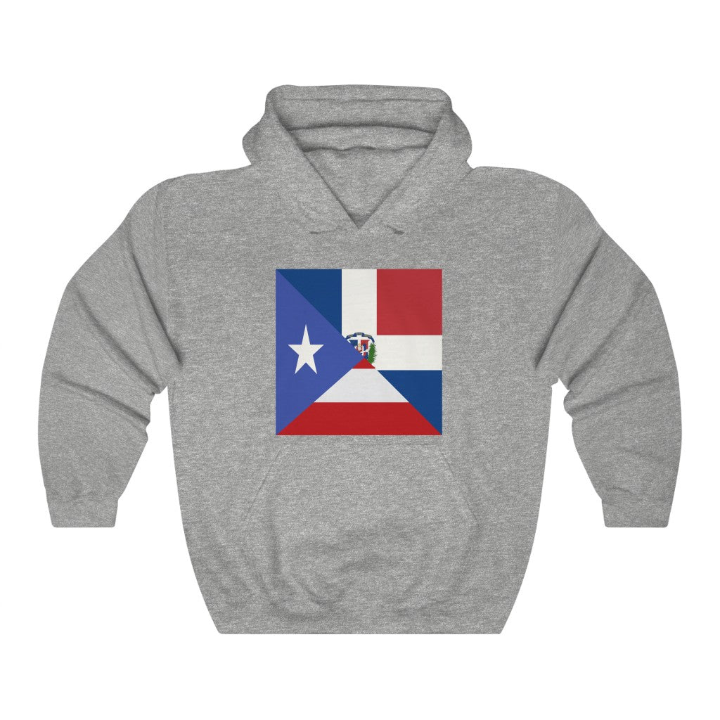 Dominican Republic Puerto Rican Flag Hoodie | DR PR Men Women Pullover