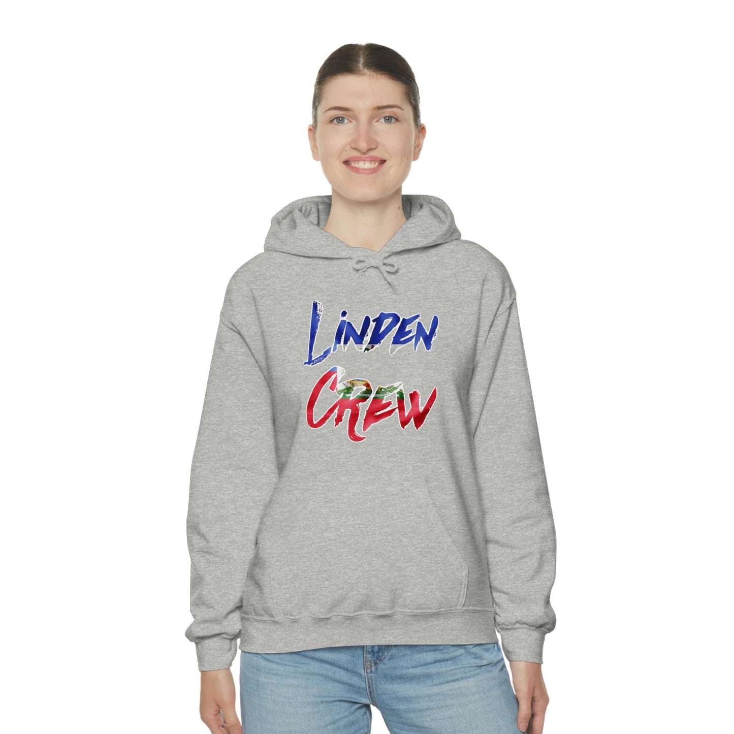 Linden Crew Haitian Flag Hoodie