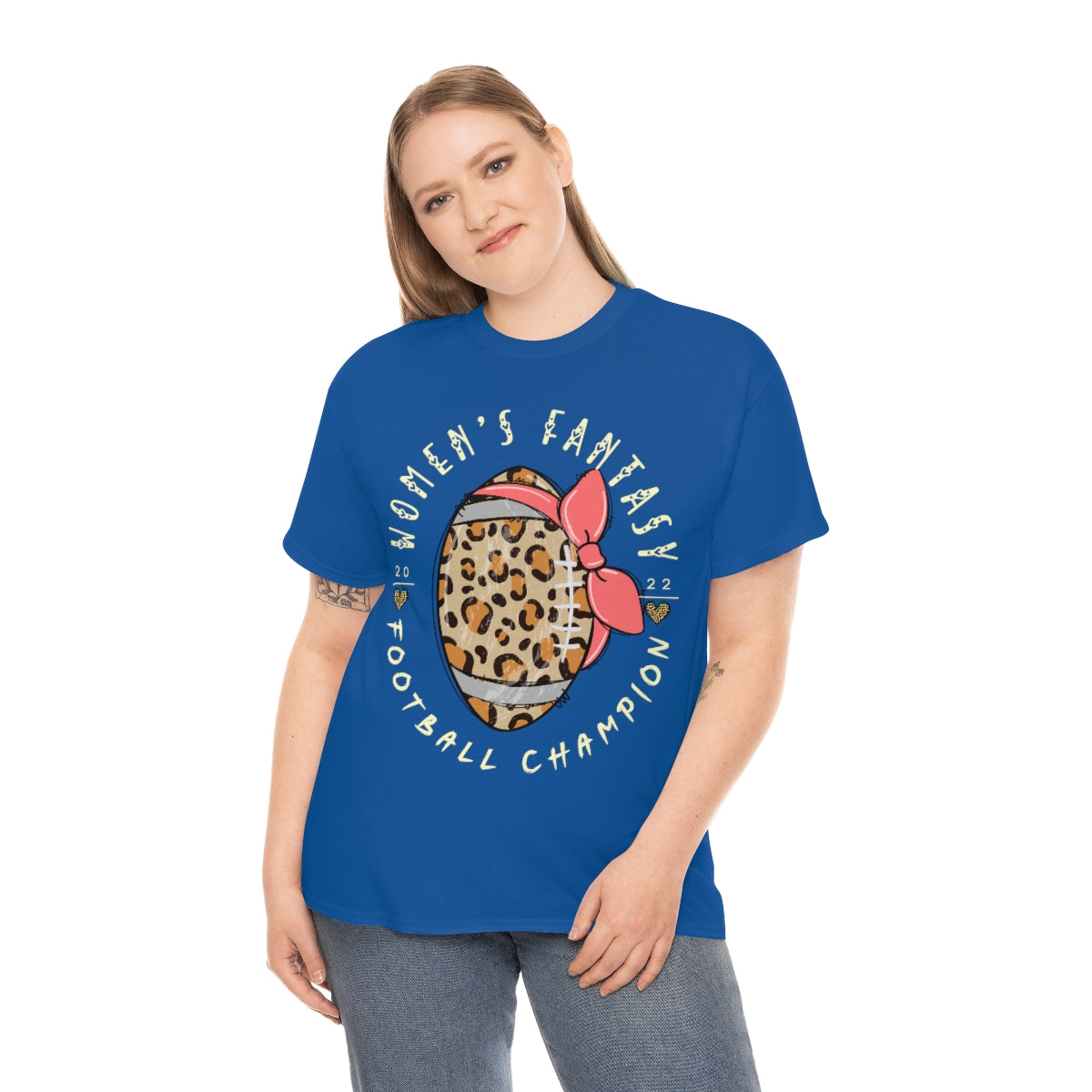 Women’s Fantasy Football Champion 2022 Tee Shirt | Fantasy Champ T-Shirt