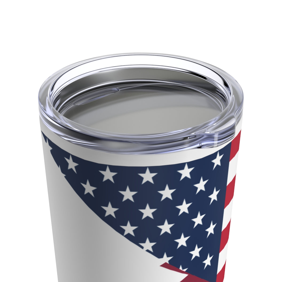 Qatar American Flag Half Qatari USA Tumbler 20oz Beverage Container