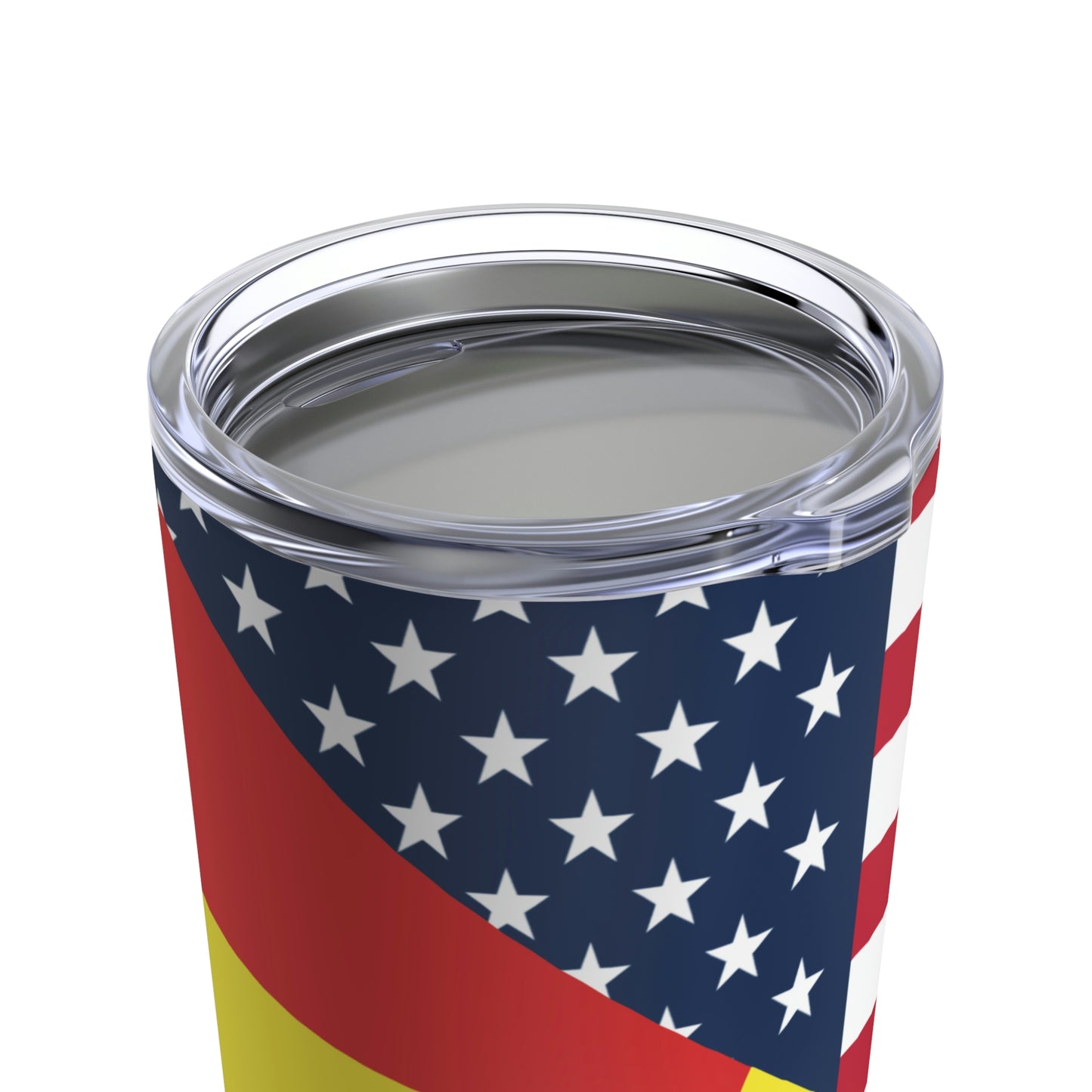 North Macedonia American Flag Half Macedonian USA Tumbler 20oz