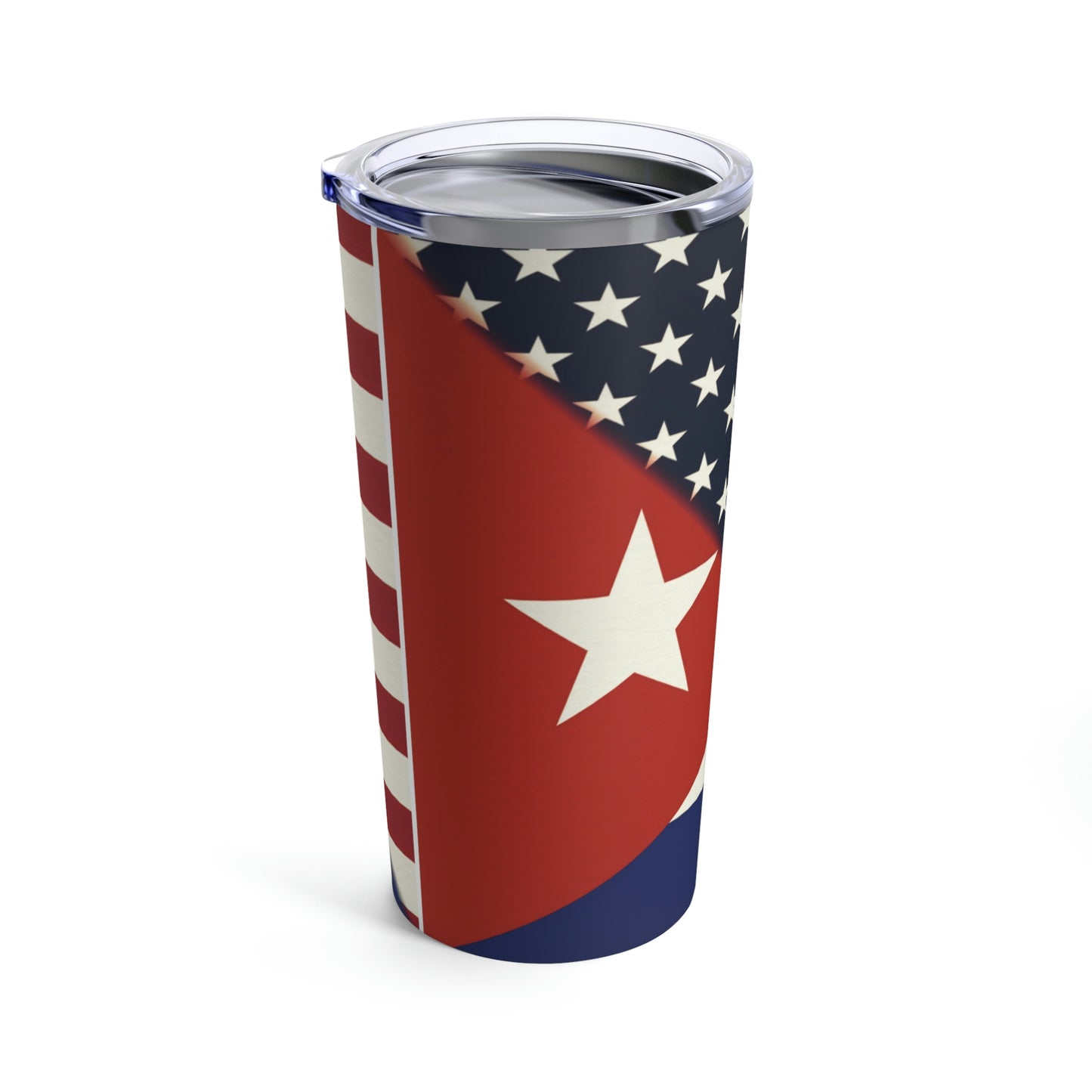 Cuba America Flag | USA Cuban Flag Tumbler 20oz