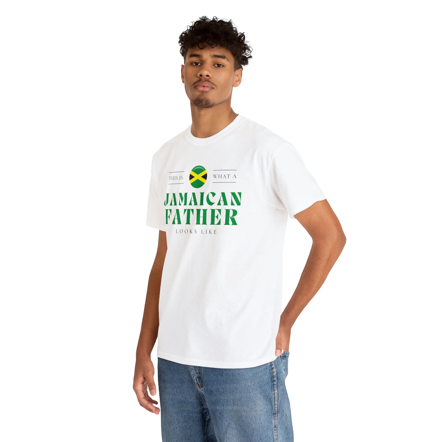 Jamaican Dad Looks Like Jamaica Father T-Shirt | Unisex Tee Shirt