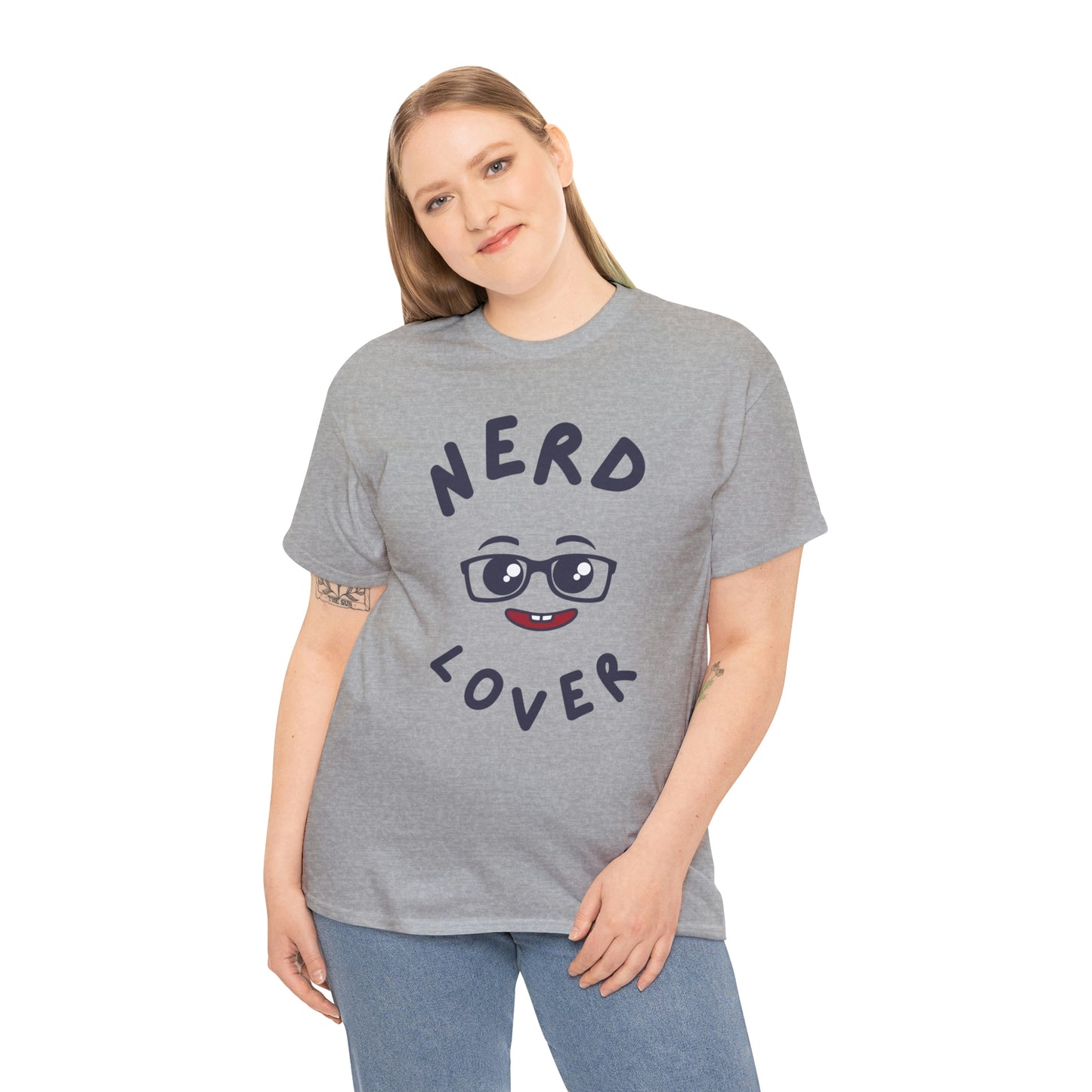 Nerd Lover Geek Love Book Worm T-Shirt | Unisex Tee Shirt