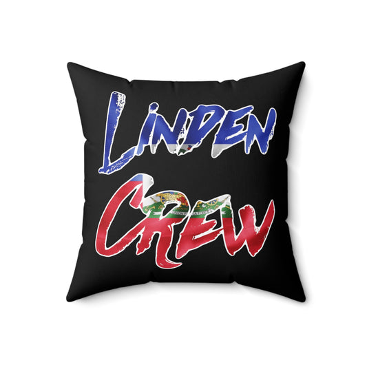 Linden Crew Spun Polyester Square Pillow