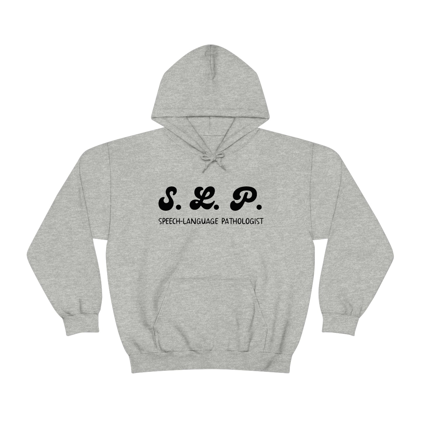 SLP Hoodie | Unisex SLP Speech Language Pathologist Hooded Sweatshirt