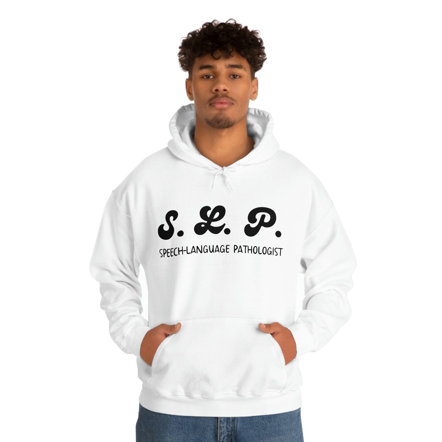 SLP Hoodie | Unisex SLP Speech Language Pathologist Hooded Sweatshirt