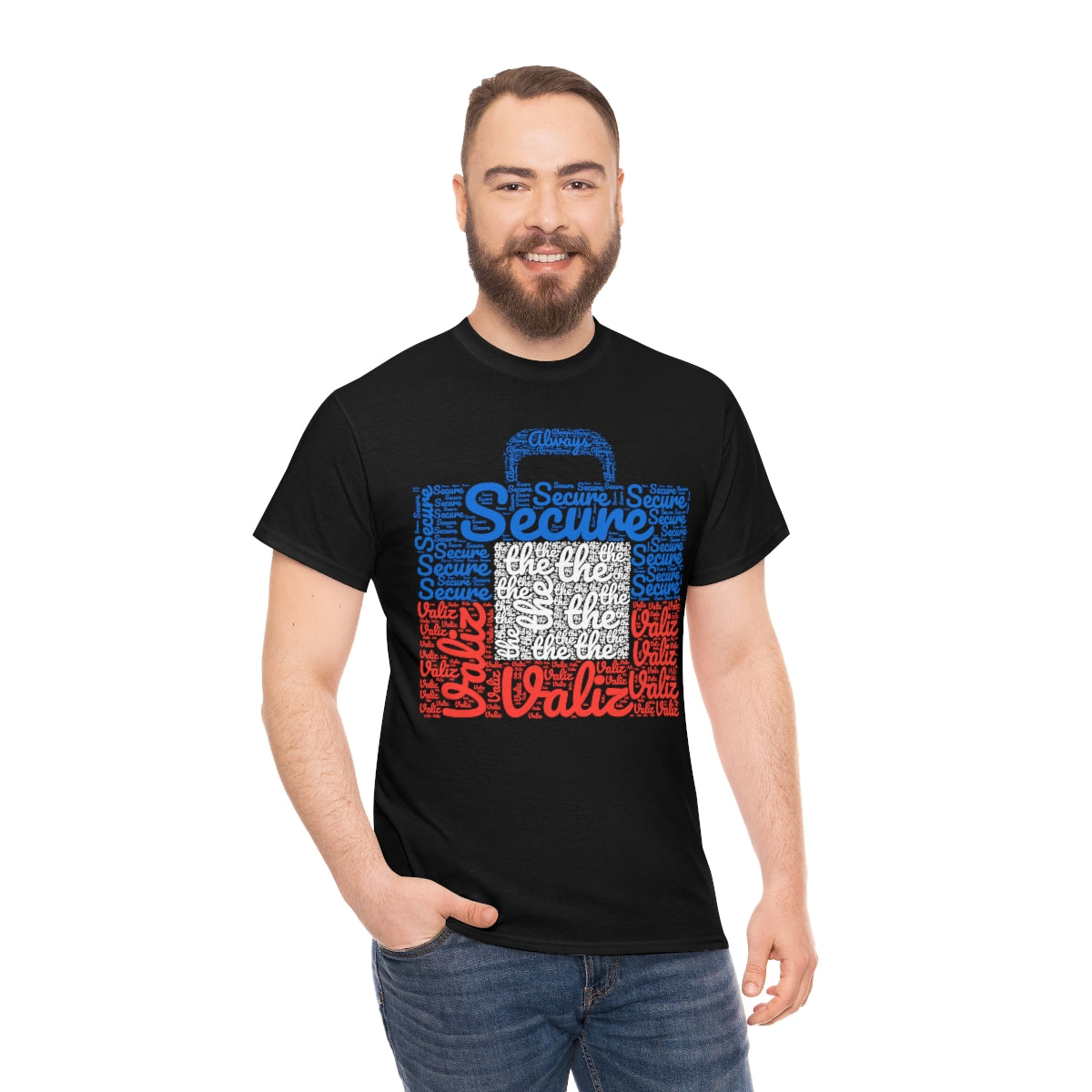 Secure the Valiz Tee Shirt | Unisex Haitian Flag Haiti T-Shirt