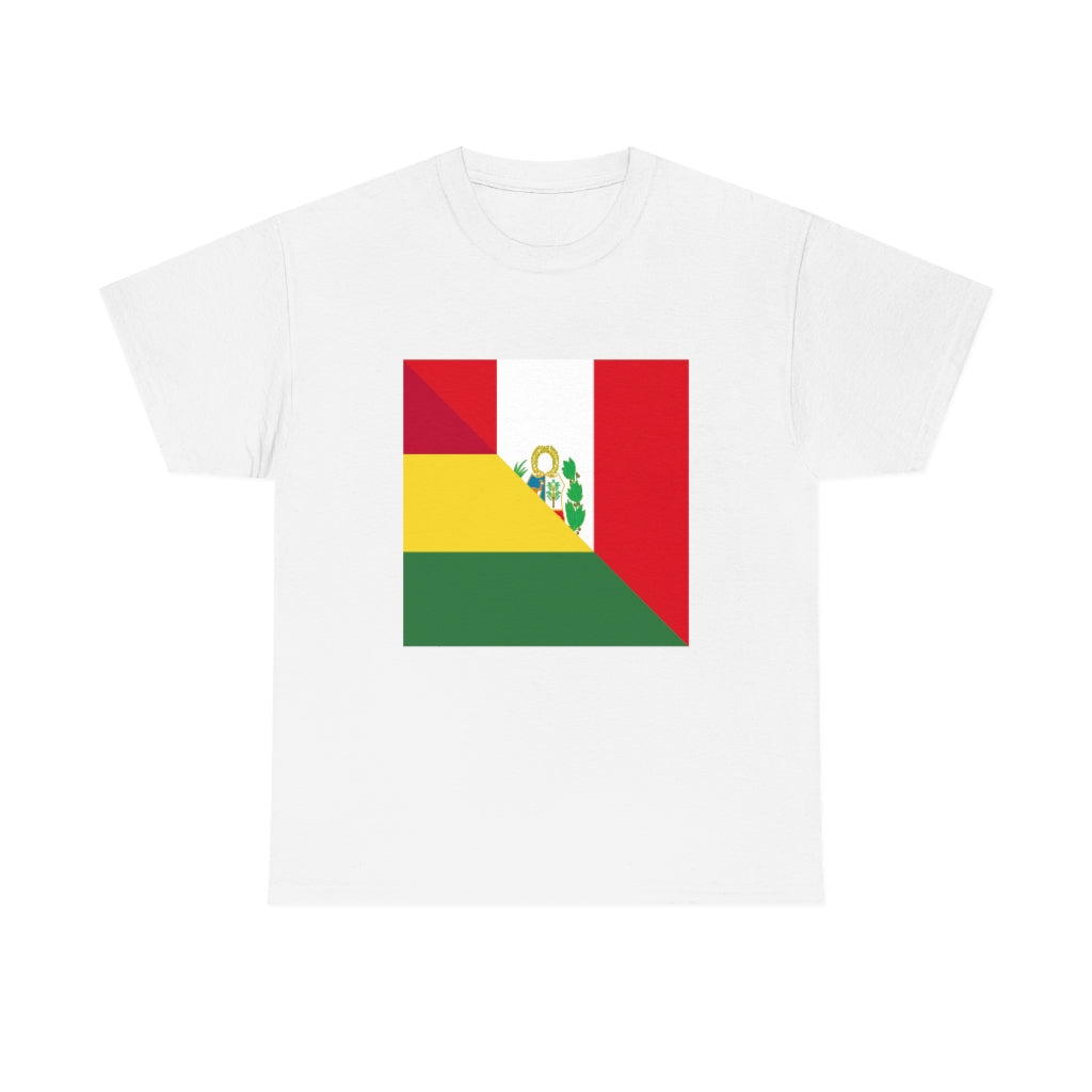 Peru Bolivia Flag Shirt | Peruvian Bolivian Men Women TShirt