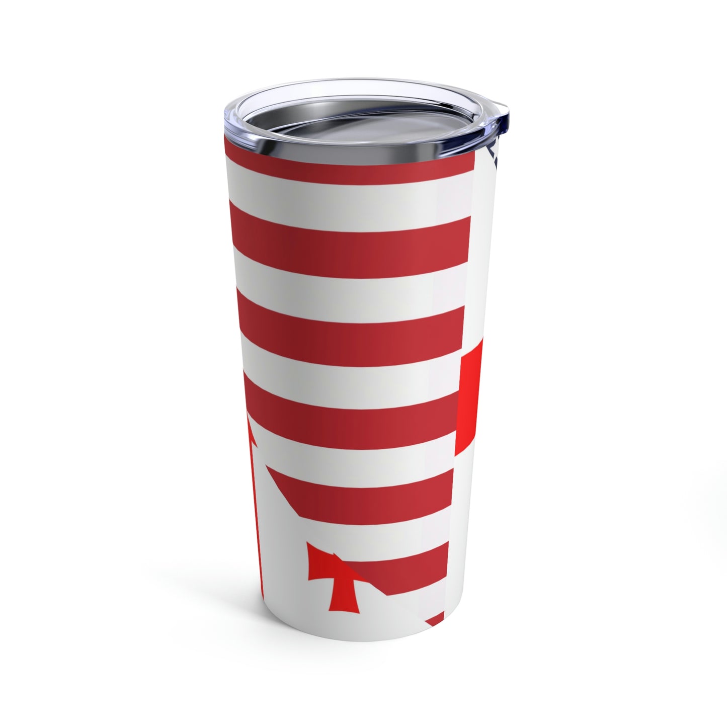 Georgian American Flag Georgia USA Tumbler 20oz