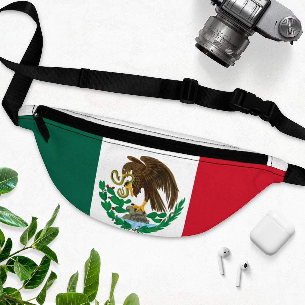 Mexican Flag Fanny Pack Belt Bag