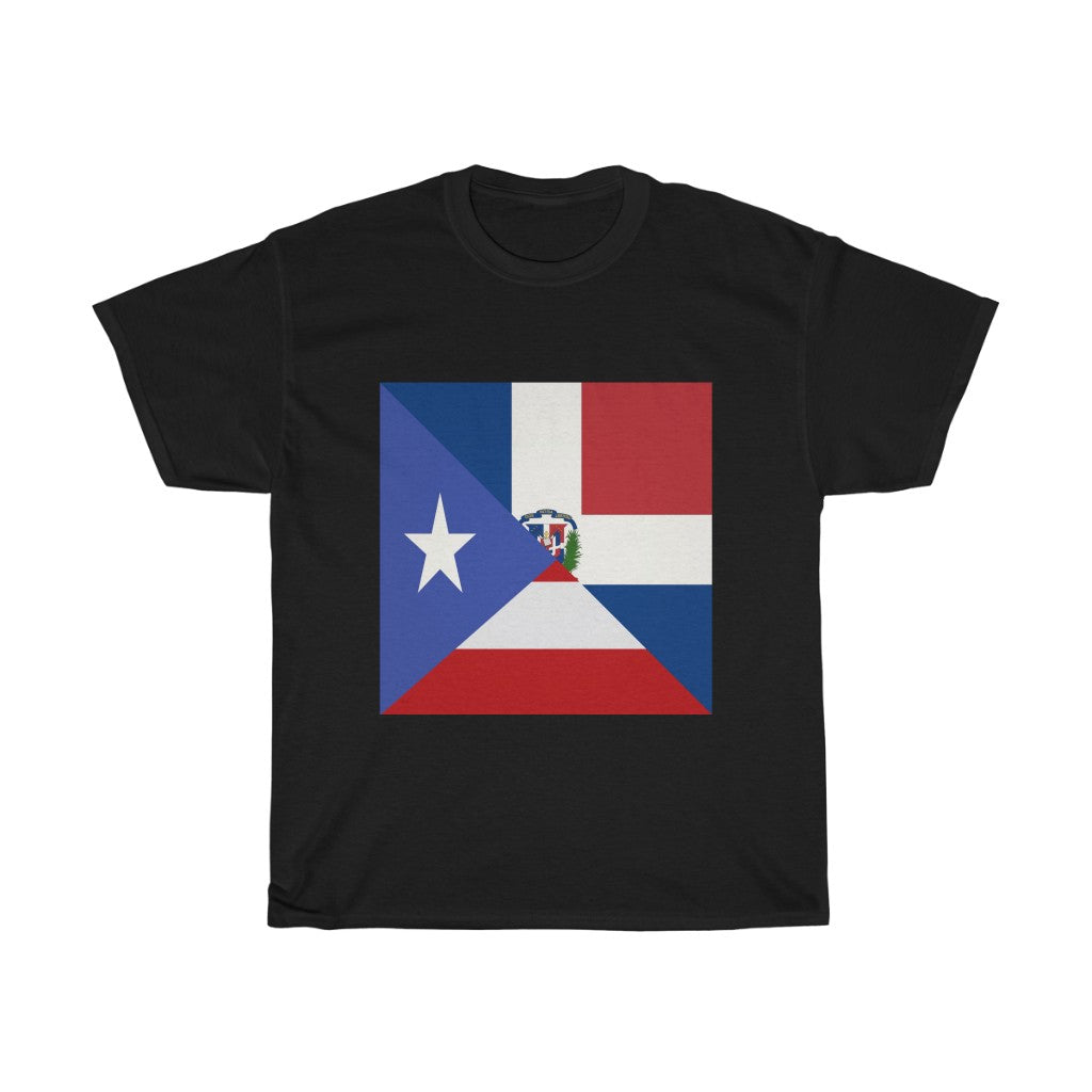 Puerto Rico Dominican Republic DR Flag Shirt | PR Tee