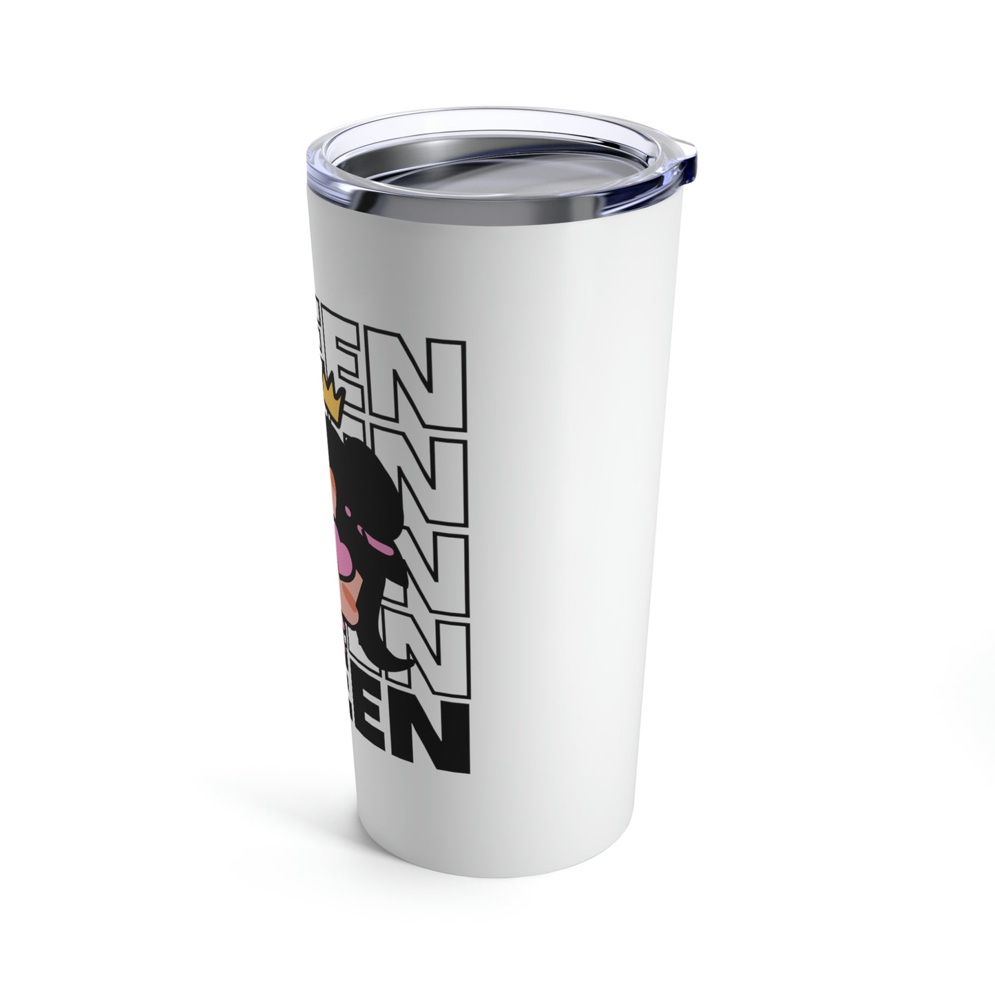 Anime Queen Royalty Crown Tumbler 20oz Beverage Container