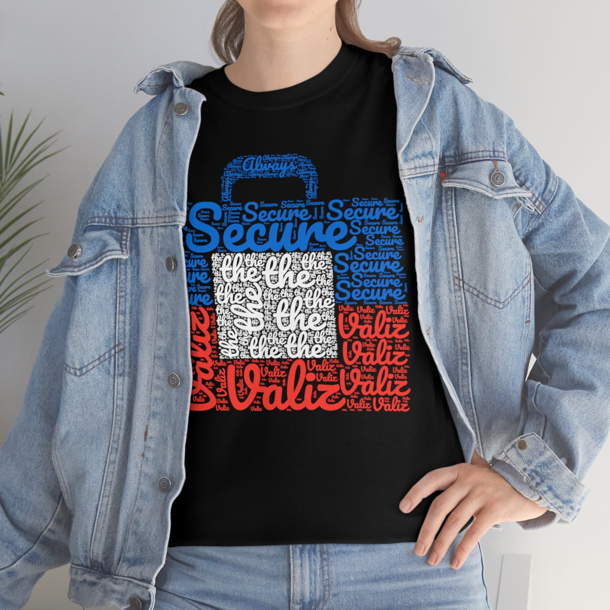 Secure the Valiz Tee Shirt | Unisex Haitian Flag Haiti T-Shirt