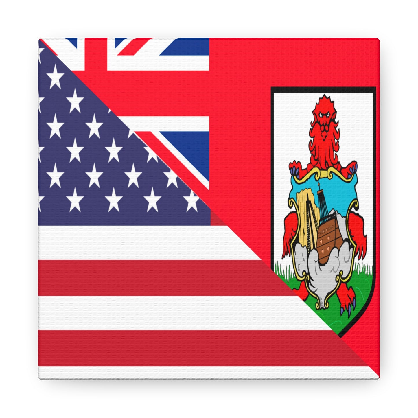 Bermudian American Bermuda USA Canvas Gallery Wraps | Wall Art