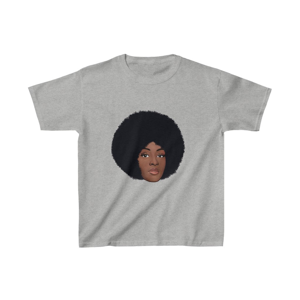 Kids The Face Tee | Black Woman T-Shirt | Unisex Tee Shirt