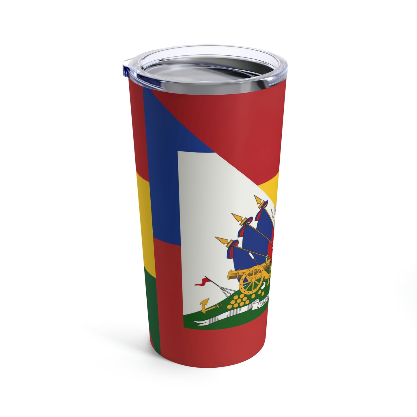 Haitian Ghanaian Flag | Half Haiti Ghana Tumbler 20oz