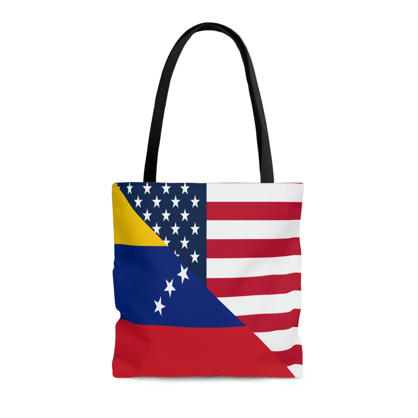 Venezuela American Flag Half Venezuelan USA Tote Bag | Shoulder Bag