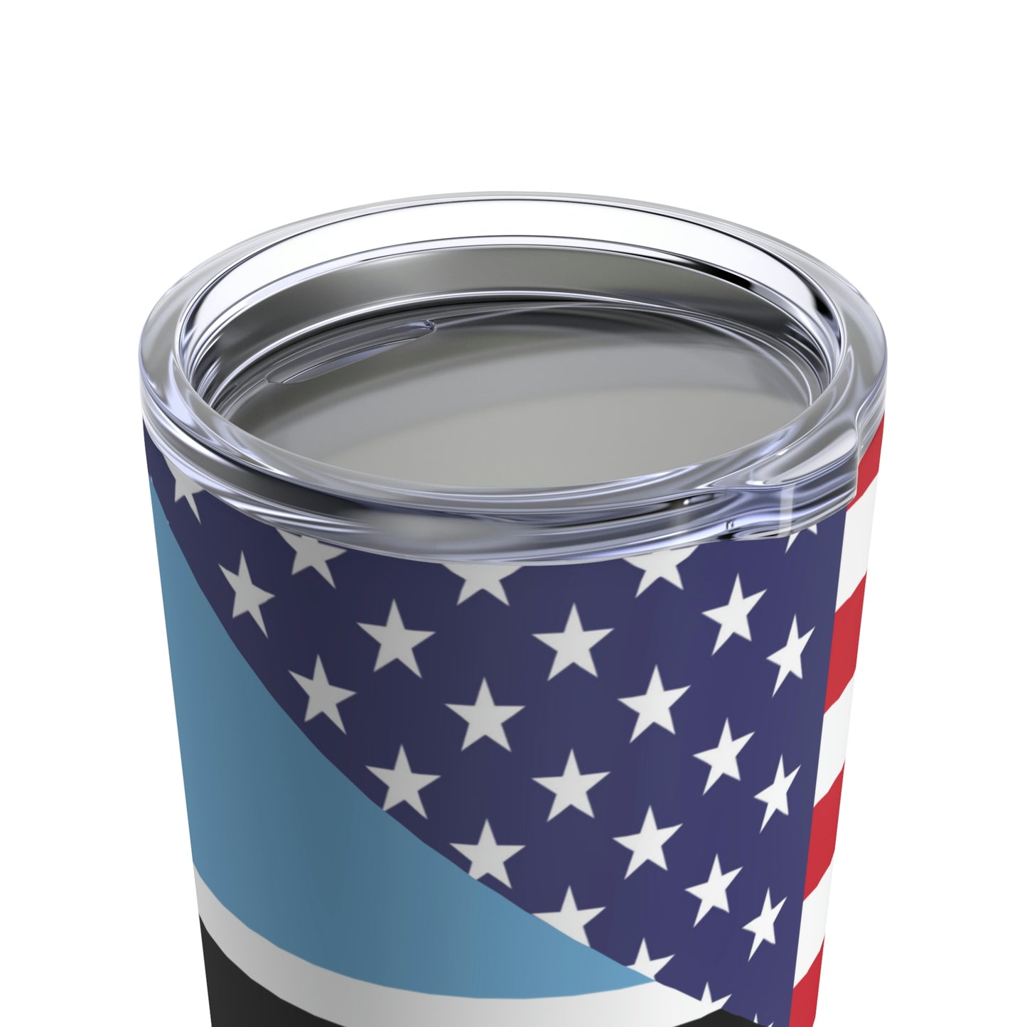 Botswana American Flag USA Tumbler 20oz