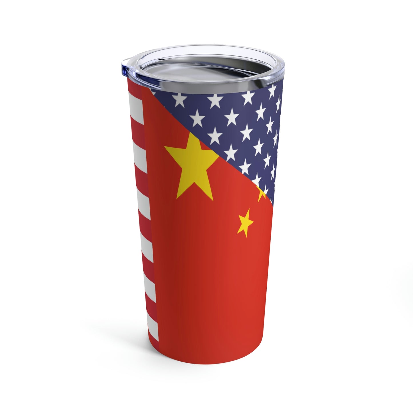 Chinese American Flag China USA Tumbler 20oz