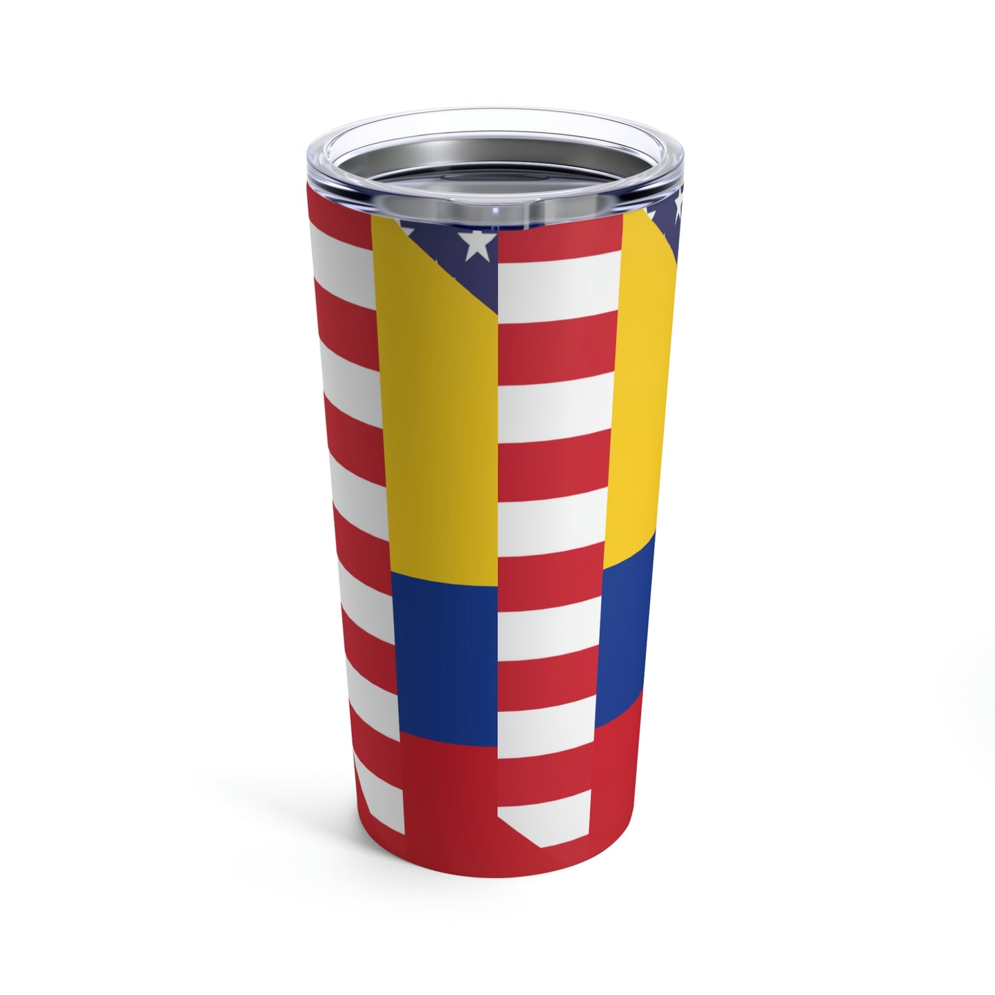 Colombian American Flag Colombia USA Tumbler 20oz