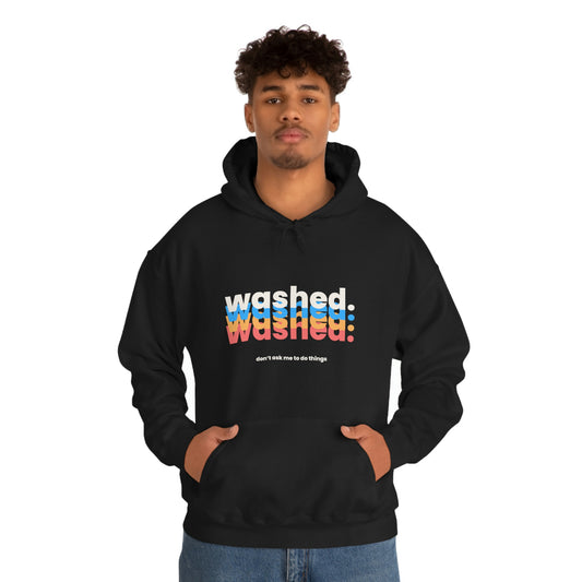 WASHED Dont Ask Me To Do Things Hoodie | Unisex Pullover Hooded Sweatshirt