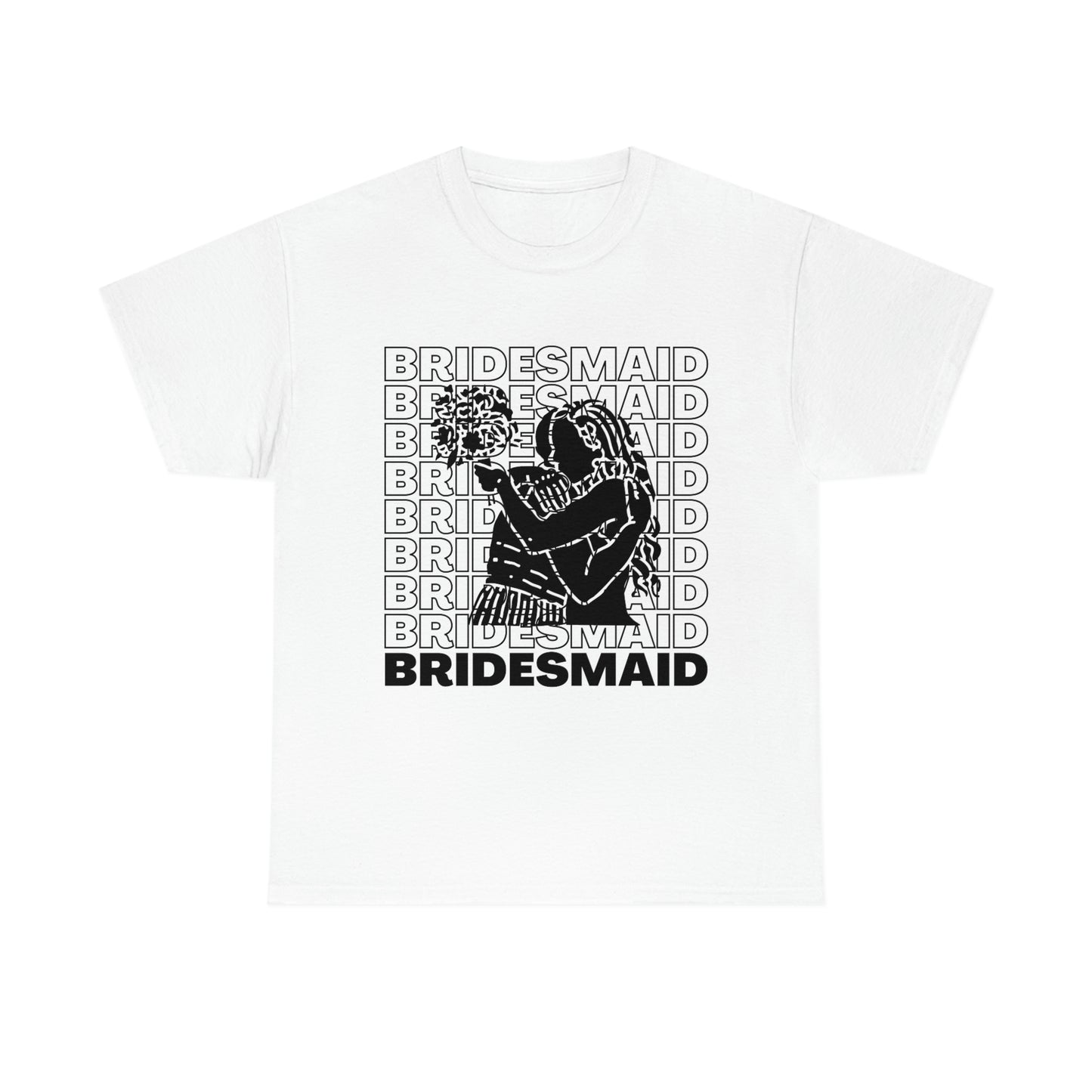 Bridesmaids Bridal Shower Bachelorette Gift T-Shirt | Unisex Tee Shirt