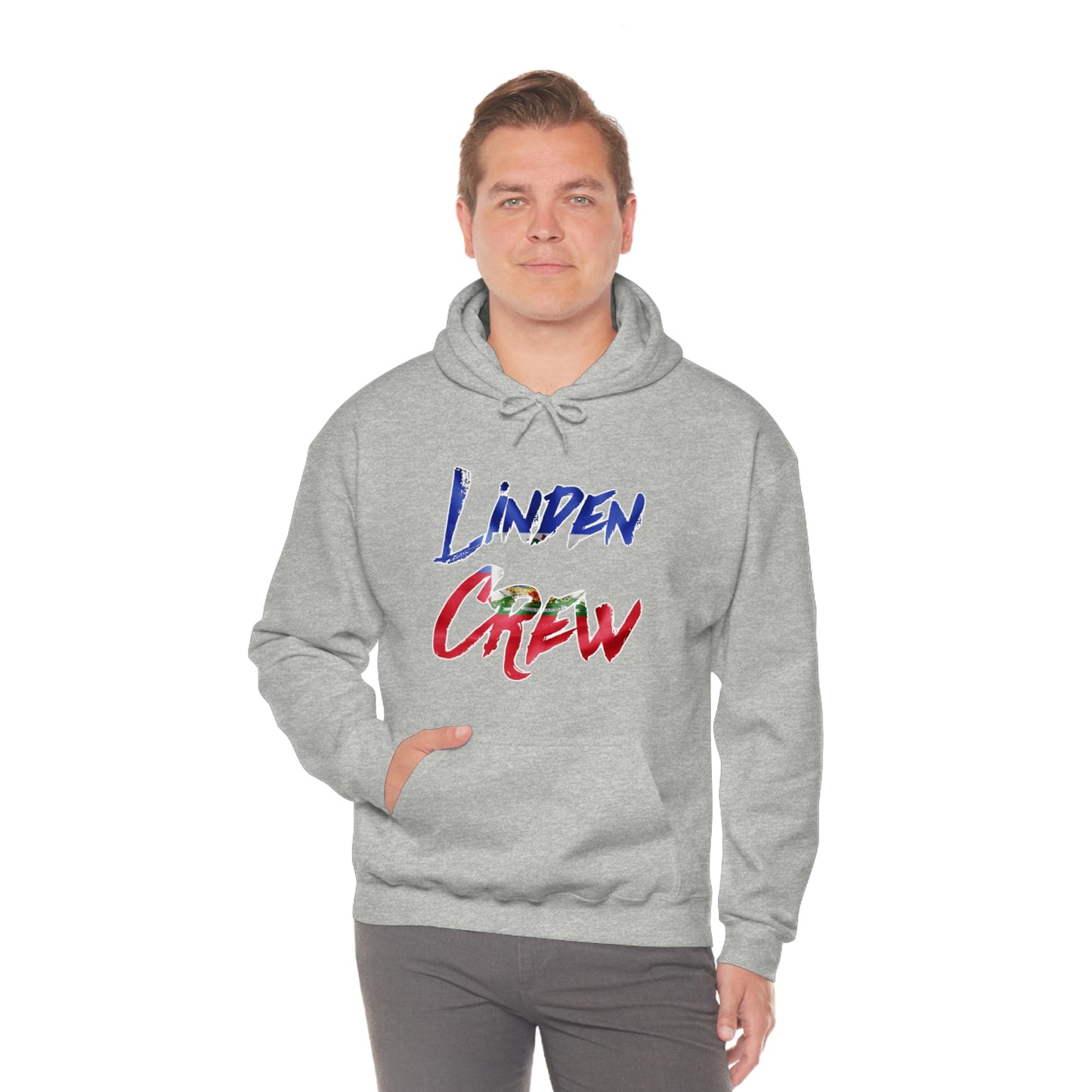 Linden Crew Haitian Flag Hoodie