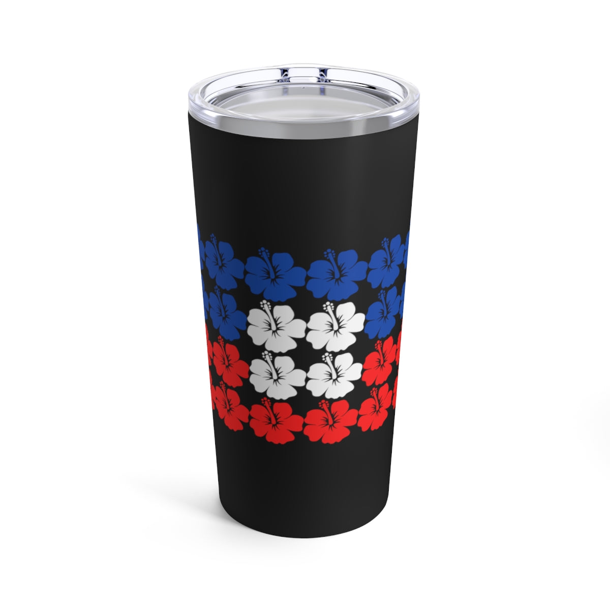 Haitian Hibiscus Flag | Haiti Flower Tumbler 20oz