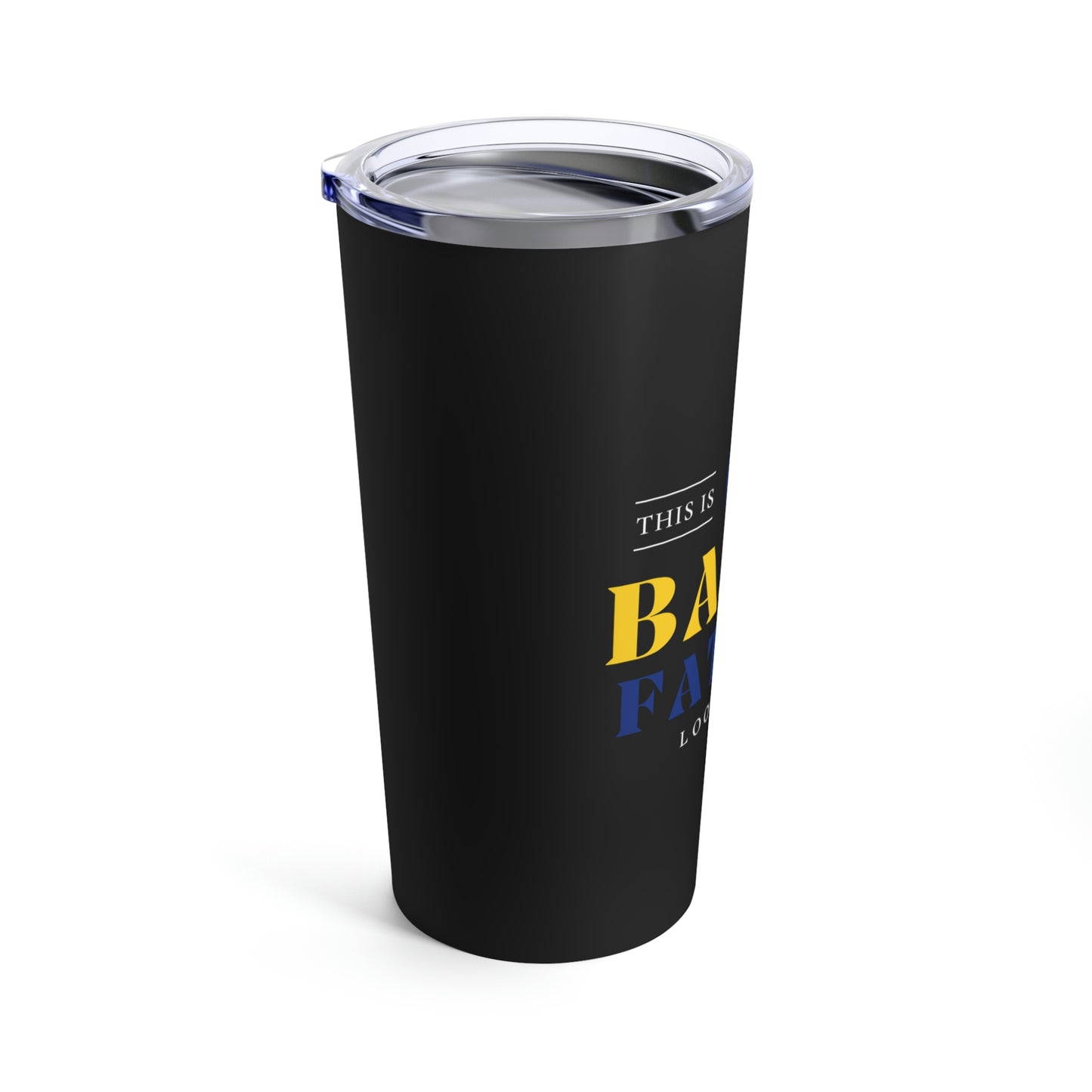 Bajan Father Looks Like Barbados Dad Tumbler 20oz Beverage Container