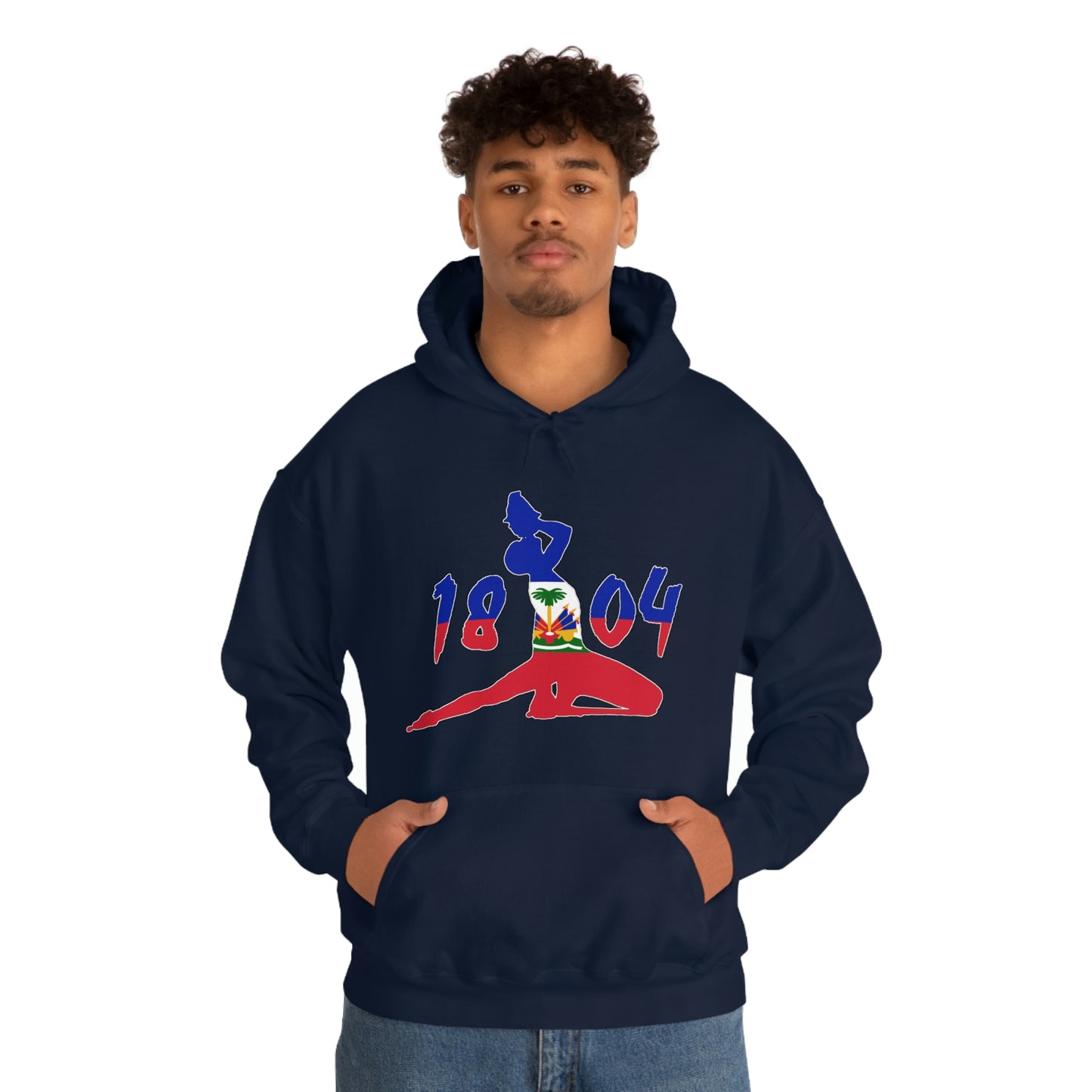 Neg Marron Haitian Flag Hoodie | 1804 Neg Mawon Haiti 2