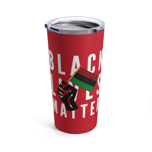 Black Lives Matter Pan African Flag | BLM USA Tumbler 20oz