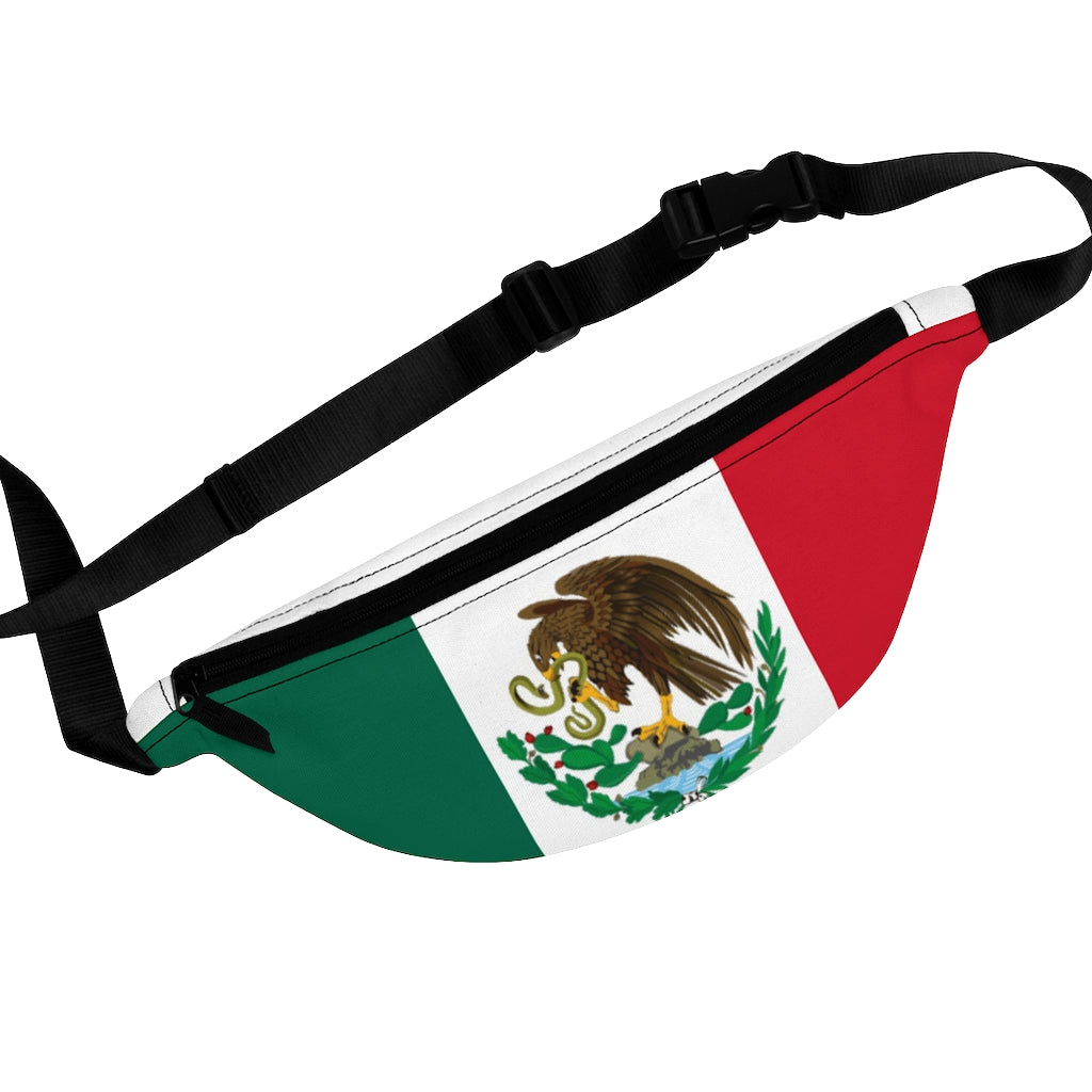 Mexican Flag Fanny Pack Belt Bag