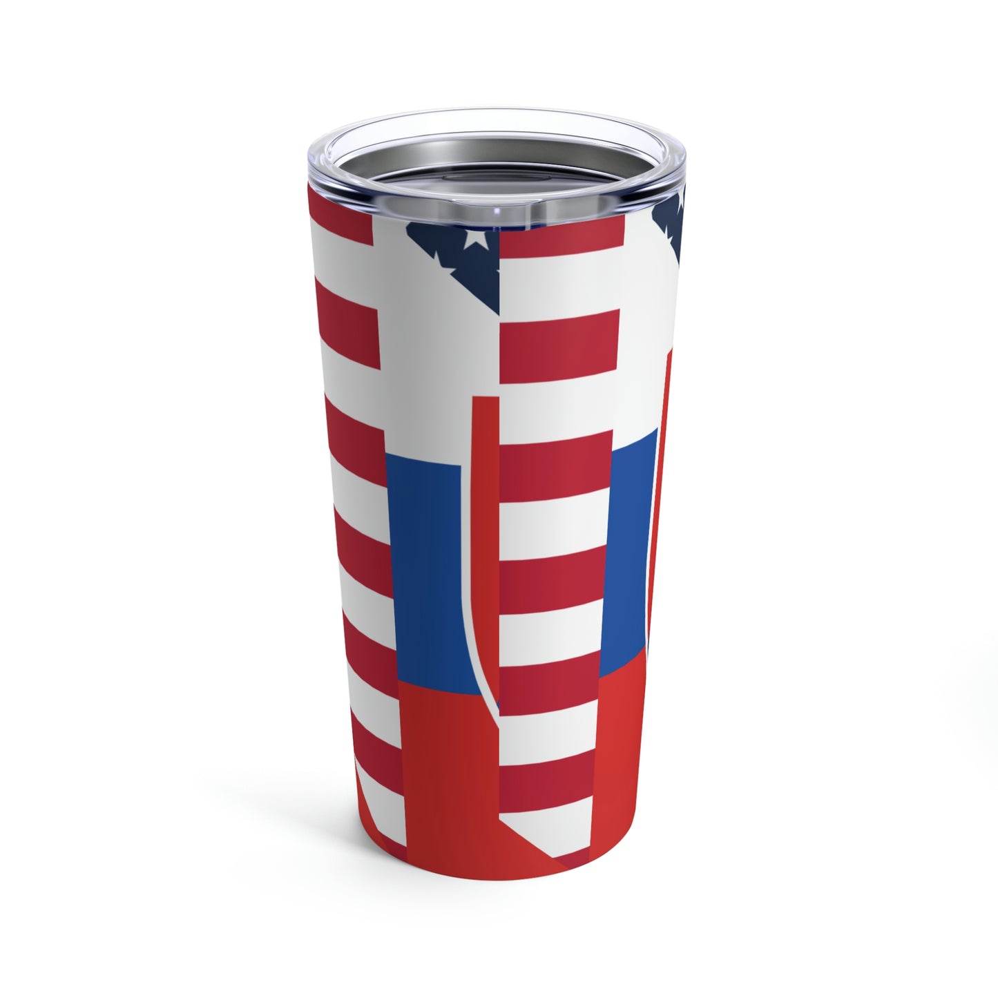 Slovakia American Flag Half Slovakian USA Tumbler 20oz