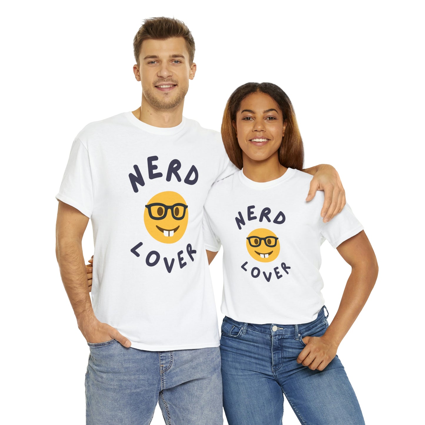 Nerd Lover Geek Love Book Worm T-Shirt | Unisex Tee Shirt