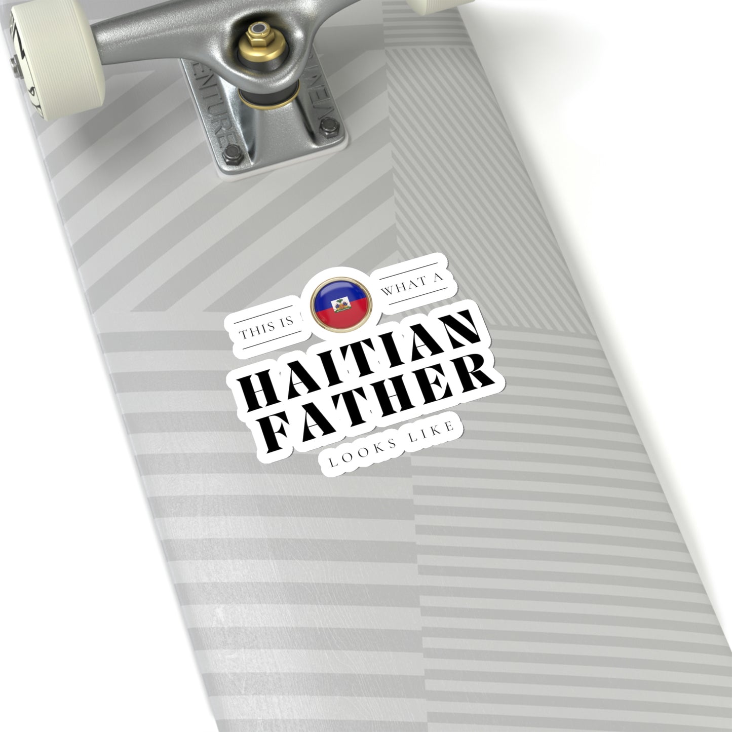 Haitian Father Looks Like Fathers Day Haiti Dad Sticker Stickers