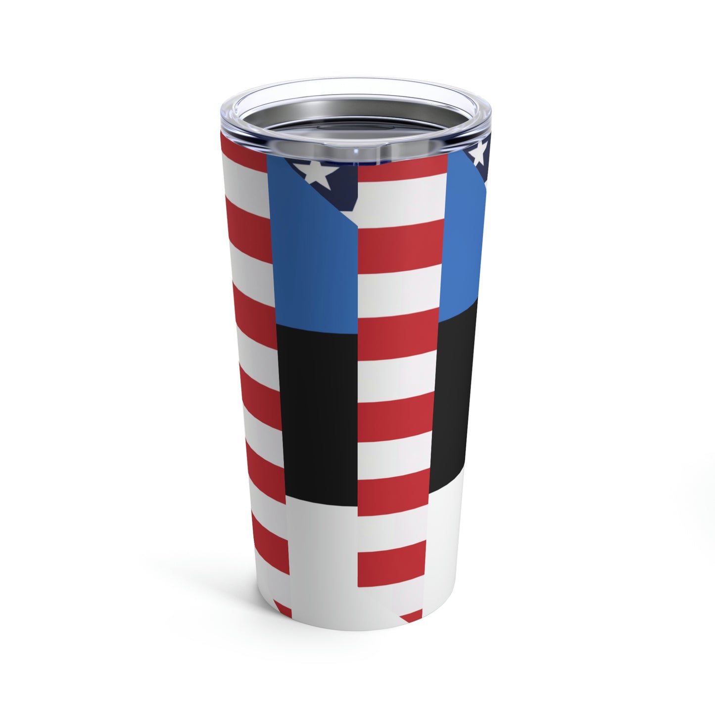 Estonian American Flag Estonia USA Tumbler 20oz