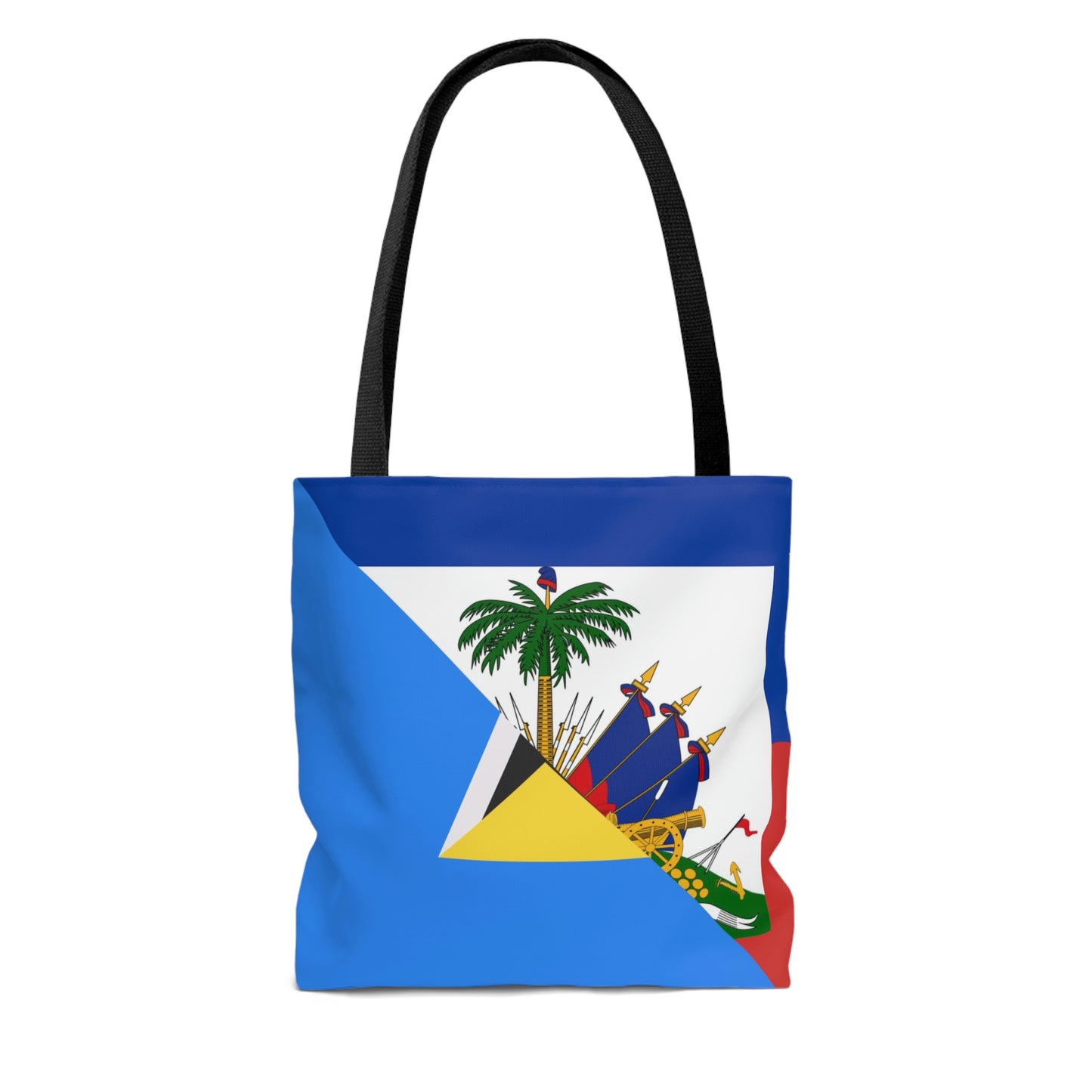 Haiti St Lucia Flag Haitian Tote Bag | Shoulder Bag