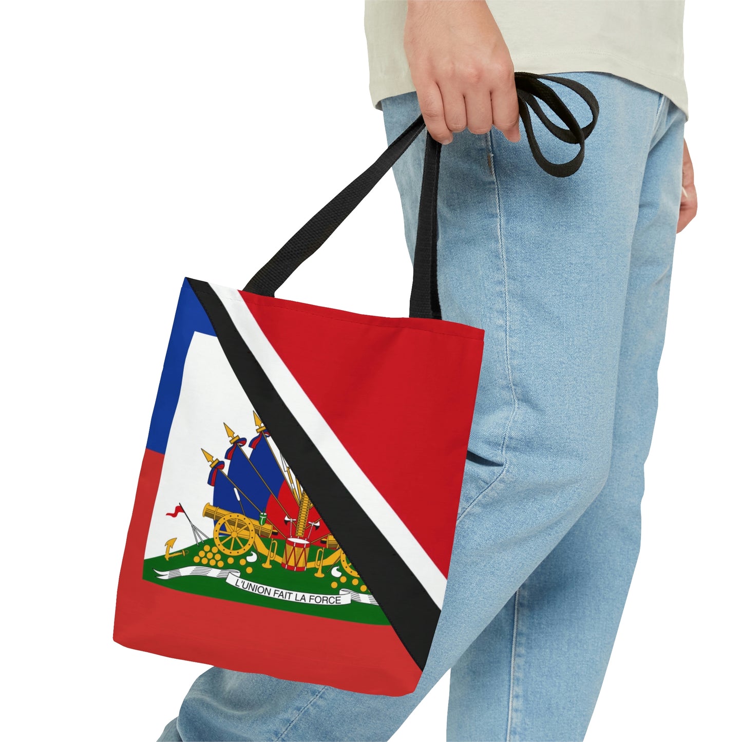 Haitian Trinidad and Tobago Flag Haitian Trini Tote Bag | Shoulder Bag