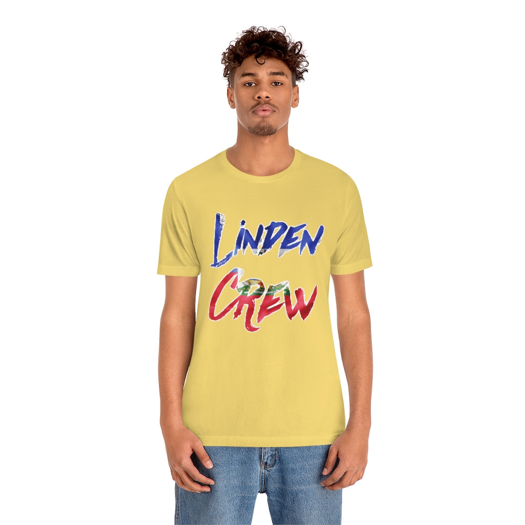 Linden Crew Softstyle Haitian Flag T-Shirt