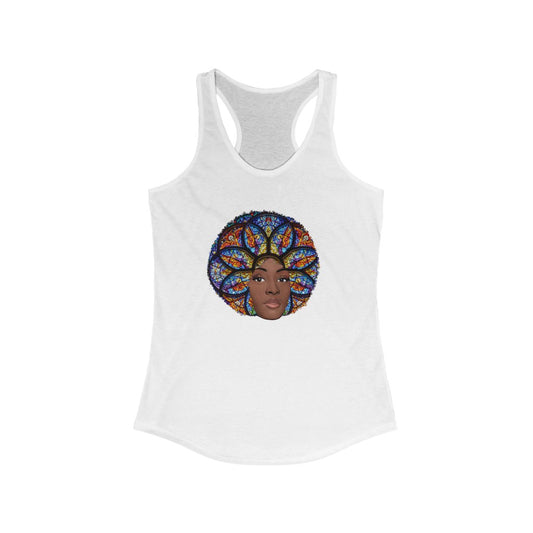 Women’s Heavenly Crown Racerback Tank Top | Love Your Hair