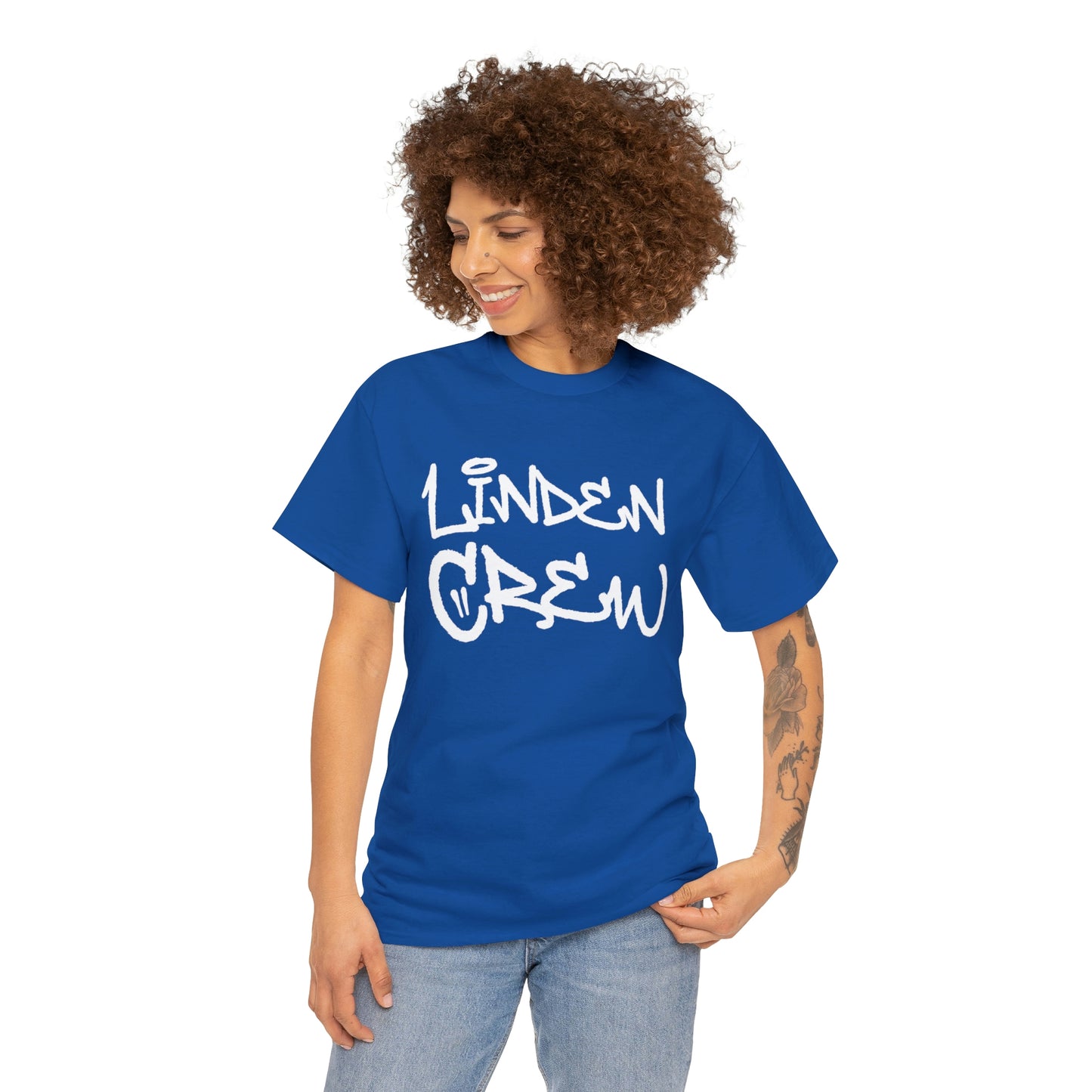 Linden Crew Graffiti Tee Shirt | Unisex T-Shirt